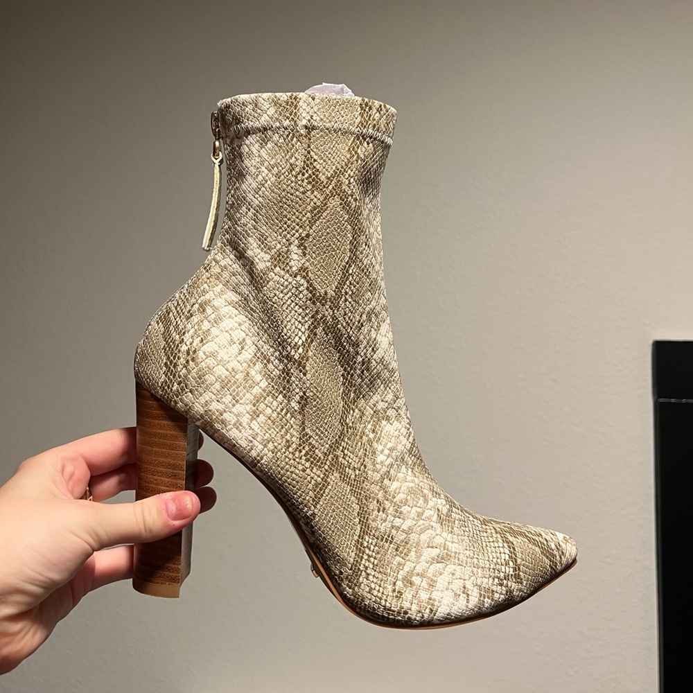 Billion snake skin bootie